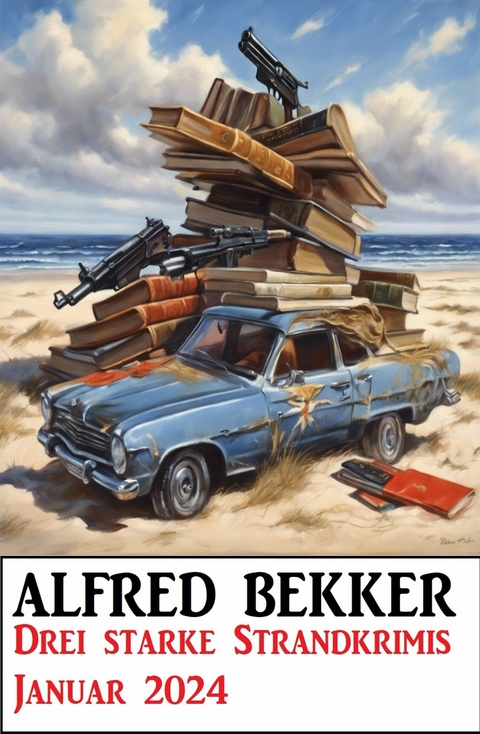 Drei starke Strandkrimis Januar 2024 -  Alfred Bekker