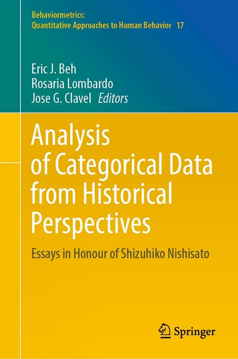 Analysis of Categorical Data from Historical Perspectives - 