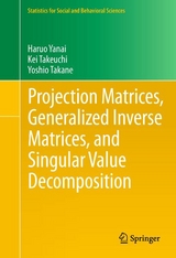 Projection Matrices, Generalized Inverse Matrices, and Singular Value Decomposition - Haruo Yanai, Kei Takeuchi, Yoshio Takane