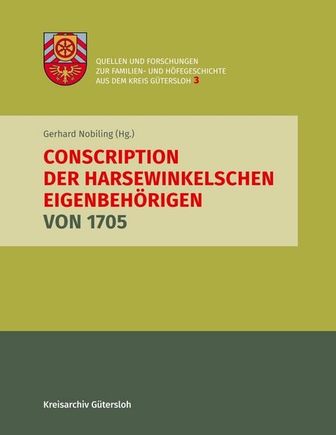 Conscription der Harsewinkelschen Eigenbehörigen von 1705 -  Gerhard Nobiling