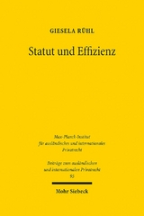 Statut und Effizienz - Giesela Rühl