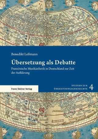 Übersetzung als Debatte - Benedikt Leßmann