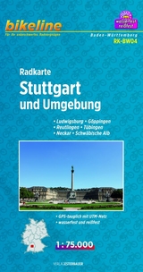 Radkarte Stuttgart und Umgebung (RK-BW04) - 