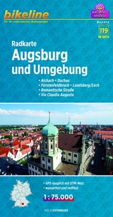 Radkarte Augsburg und Umgebung (RK-BAY15) - 