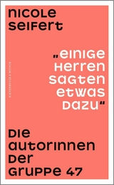 'Einige Herren sagten etwas dazu' -  Nicole Seifert