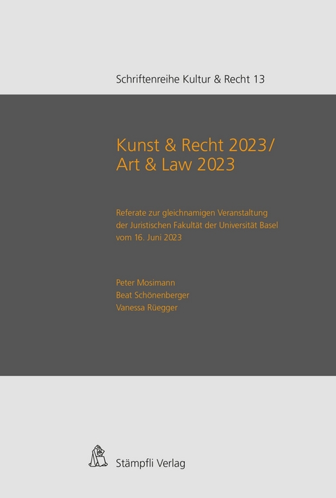 Kunst & Recht 2023 / Art & Law 2023 - 