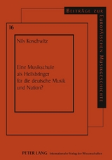 Eine Musikschule als Heilsbringer für die deutsche Musik und Nation? - Nils Koschwitz