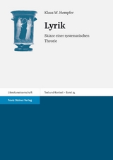 Lyrik - Klaus W. Hempfer