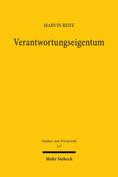 Verantwortungseigentum -  Marvin Reiff