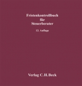 Fristenkontrollbuch für Steuerberater - 