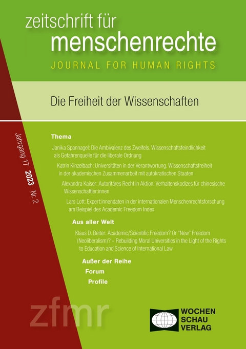 Die Freiheit der Wissenschaften - 