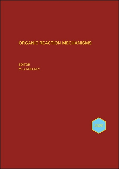 Organic Reaction Mechanisms 2020 - 