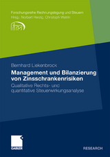 Management und Bilanzierung von Zinsschrankenrisiken - Bernhard Liekenbrock