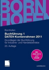 Buchführung 1 DATEV-Kontenrahmen 2011 - Bornhofen, Manfred; Bornhofen, Martin