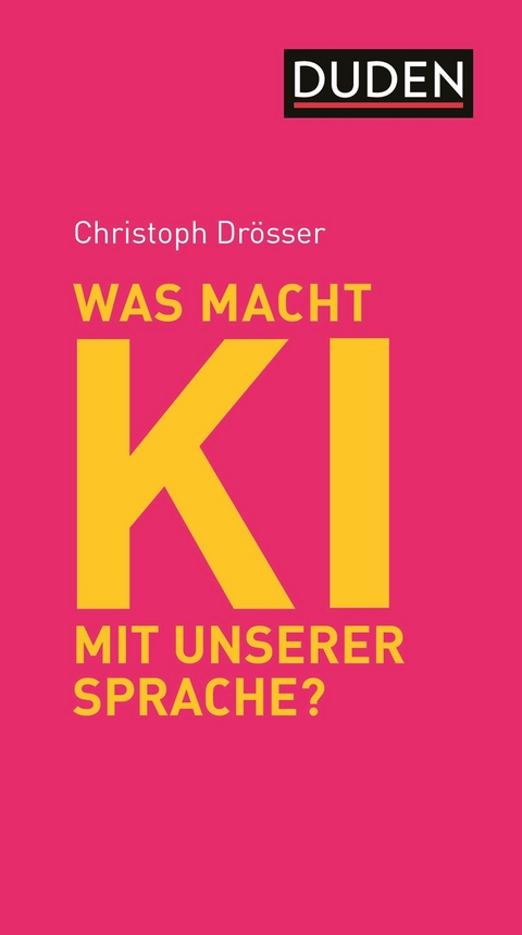 Was macht KI mit unserer Sprache? -  Christoph Drösser