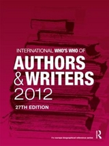 International Who's Who of Authors and Writers 2012 - Publications, Europa