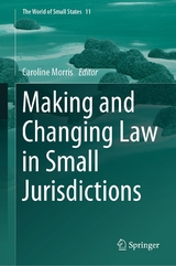 Making and Changing Law in Small Jurisdictions - 