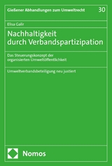 Nachhaltigkeit durch Verbandspartizipation - Elisa Galir