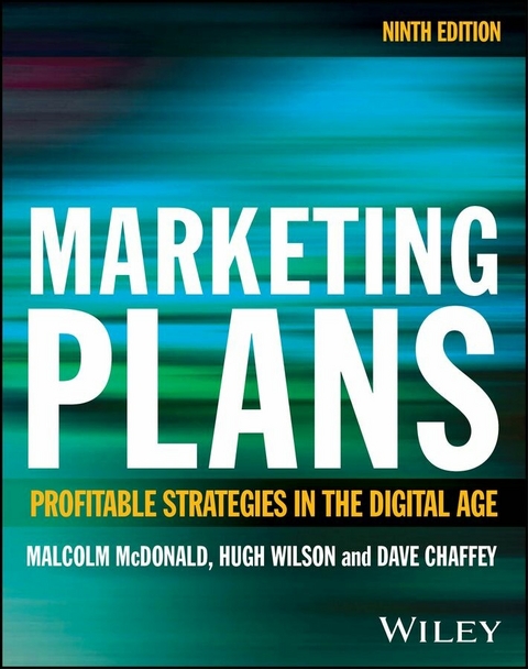 Marketing Plans - Malcolm McDonald, Hugh Wilson, Dave Chaffey