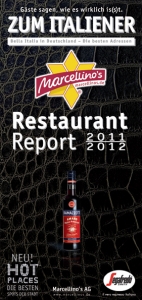 Marcellino's Restaurant Report Zum Italiener 2011/2012 - Hudalla, Marcellino M.