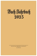 Bach-Jahrbuch 2023 - 