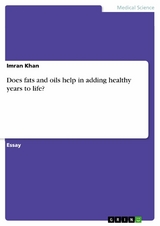 Does fats and oils help in adding healthy years to life? - Sikandar Imran Khan