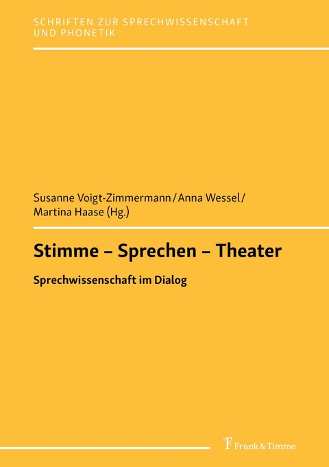 Stimme - Sprechen - Theater - 