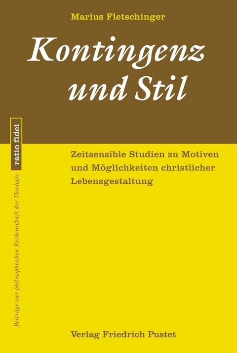 Kontingenz und Stil - Marius Fletschinger