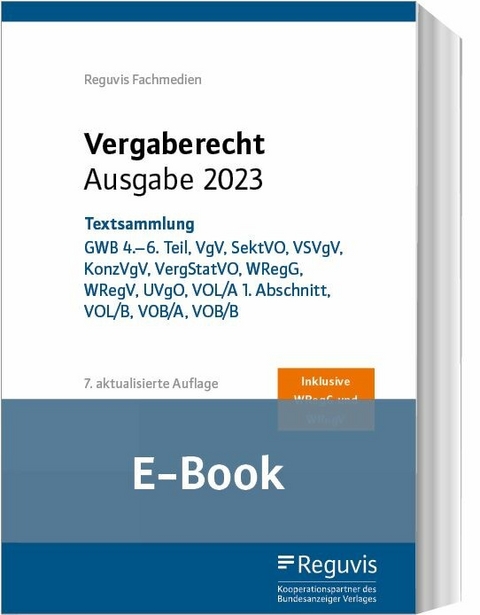 Vergaberecht - Ausgabe 2024 (E-Book) - 