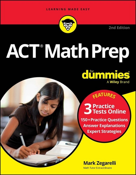 ACT Math Prep For Dummies -  Mark Zegarelli