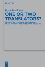 One or Two Translators? - Bryan Beeckman