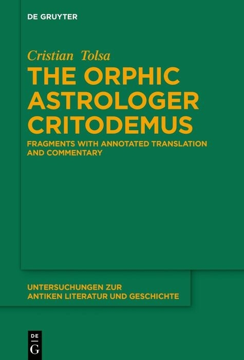 The Orphic Astrologer Critodemus - Cristian Tolsa