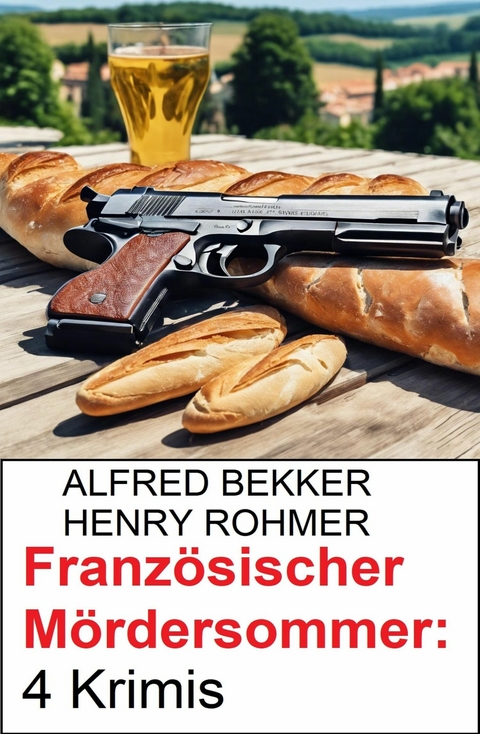 Französischer Mördersommer: 4 Krimis -  Alfred Bekker,  Henry Rohmer