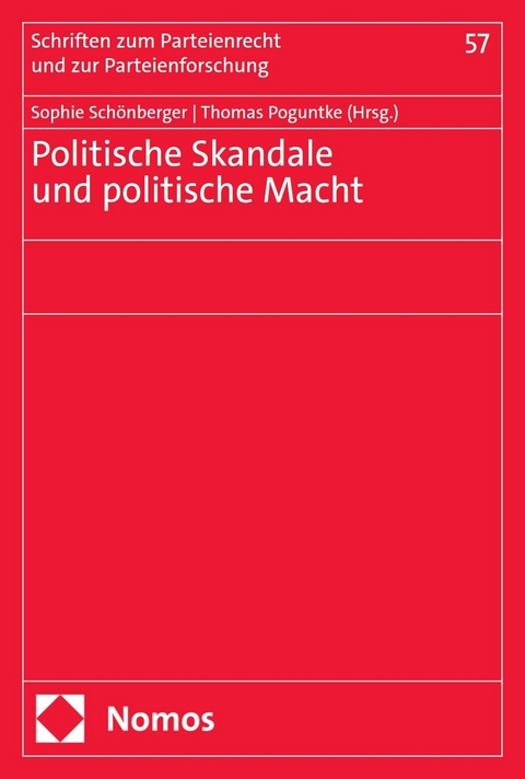 Politische Skandale und politische Macht - 