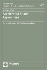 Accelerated Share Repurchase - Bernhard Schulz