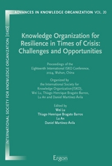 Knowledge Organization for Resilience in Times of Crisis: Challenges and Opportunities - 