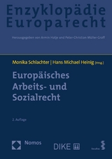 Europäisches Arbeits- und Sozialrecht - 