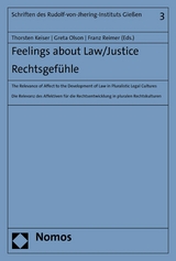 Feelings about Law/Justice. Rechtsgefühle - 