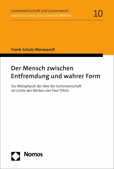 Der Mensch zwischen Entfremdung und wahrer Form - Frank Schulz-Nieswandt