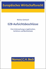 EZB-Aufsichtsbeschlüsse - Markus Gentzsch