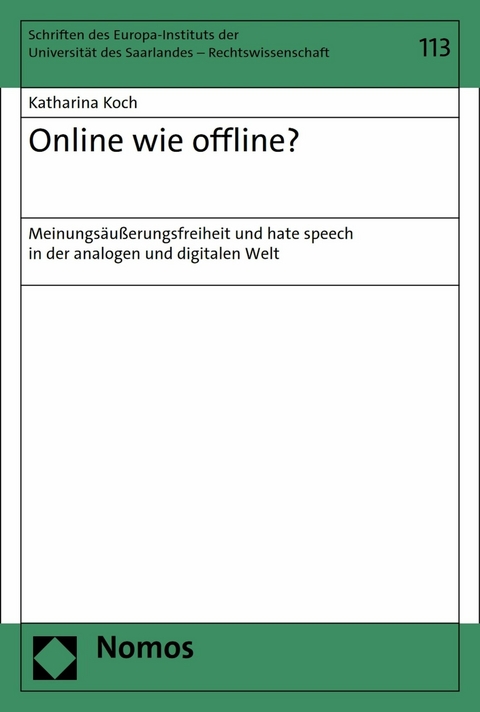 Online wie offline? - Katharina Koch