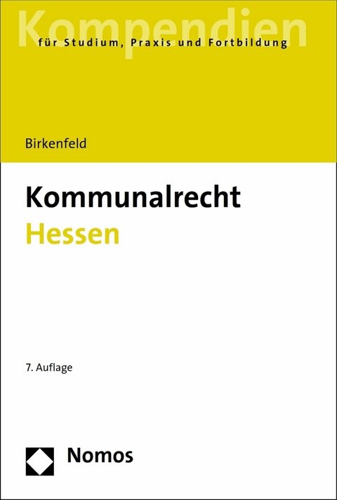 Kommunalrecht Hessen - Daniela Birkenfeld