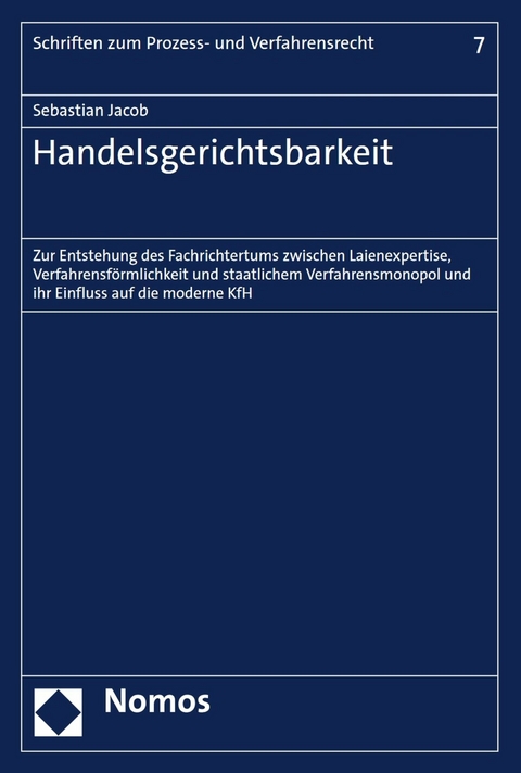 Handelsgerichtsbarkeit - Sebastian Jacob