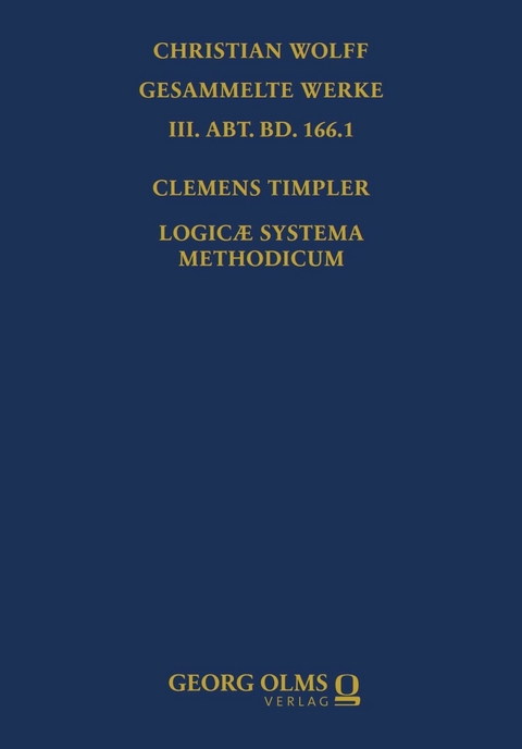 Logicae systema methodicum - Clemens Timpler