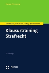 Klausurtraining Strafrecht - Urs Kindhäuser, Kay H. Schumann, Sebastian Lubig, Till Zimmermann