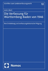 Die Verfassung für Württemberg-Baden von 1946 - Levin Ukert