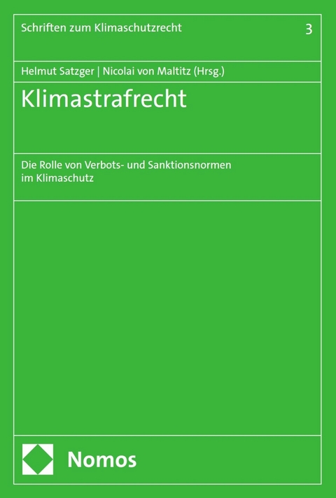 Klimastrafrecht - 