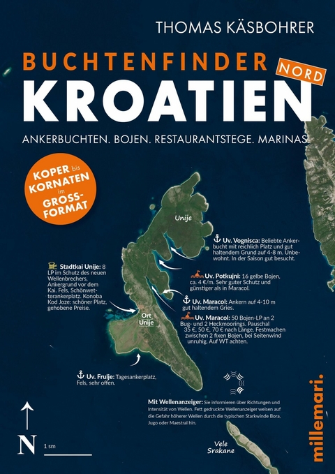 Buchtenfinder Kroatien Nord -  Thomas Käsbohrer