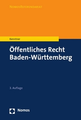 Öffentliches Recht Baden-Württemberg - Markus Kenntner