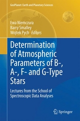 Determination of Atmospheric Parameters of B-, A-, F- and G-Type Stars - 